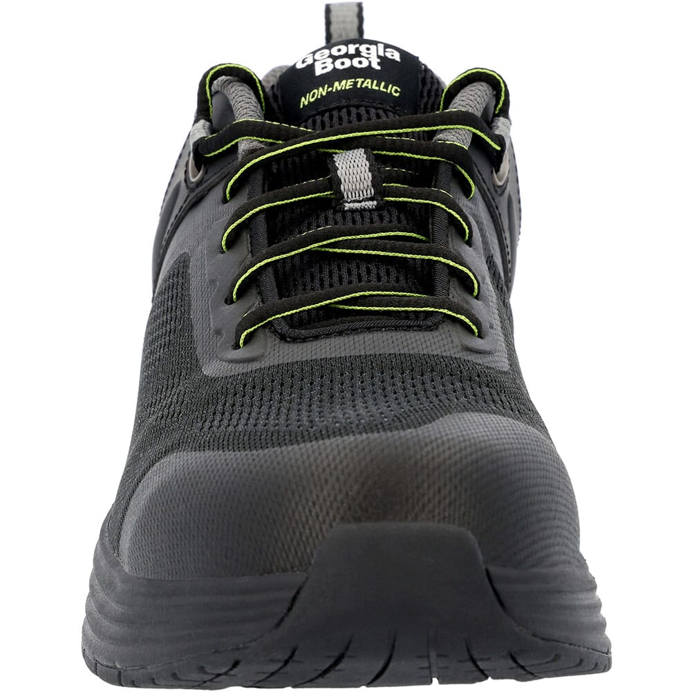 GB00543 Georgia Men's Durablend Sport Athletic Safety Shoes - Black/Green