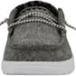 Hey Dude Youth Wendy Casual Shoes Onyx Front