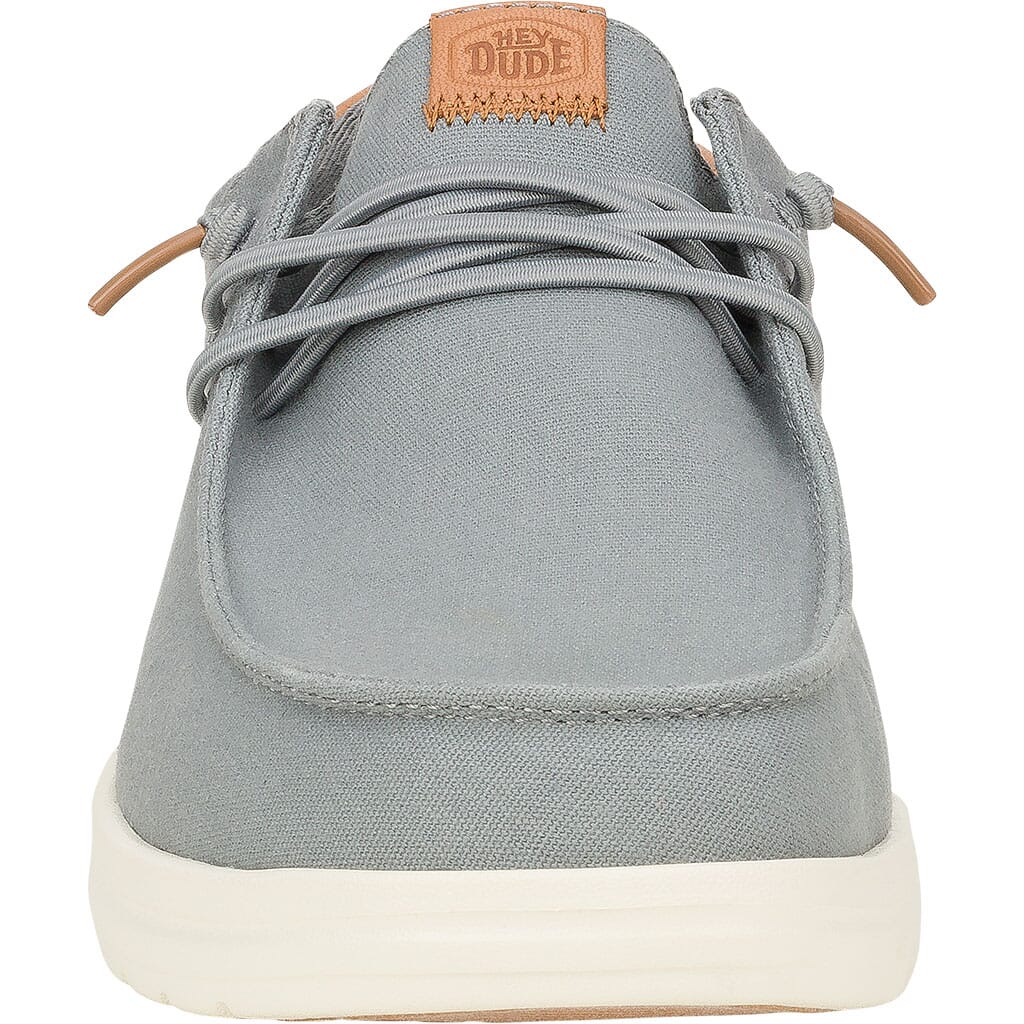 Hey Dude Men's Paul Canvas Casual Shoes - Monument Grey