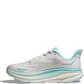 Hoka Women's Clifton 9 Wide Running Shoes Frost/Rose Gold Front