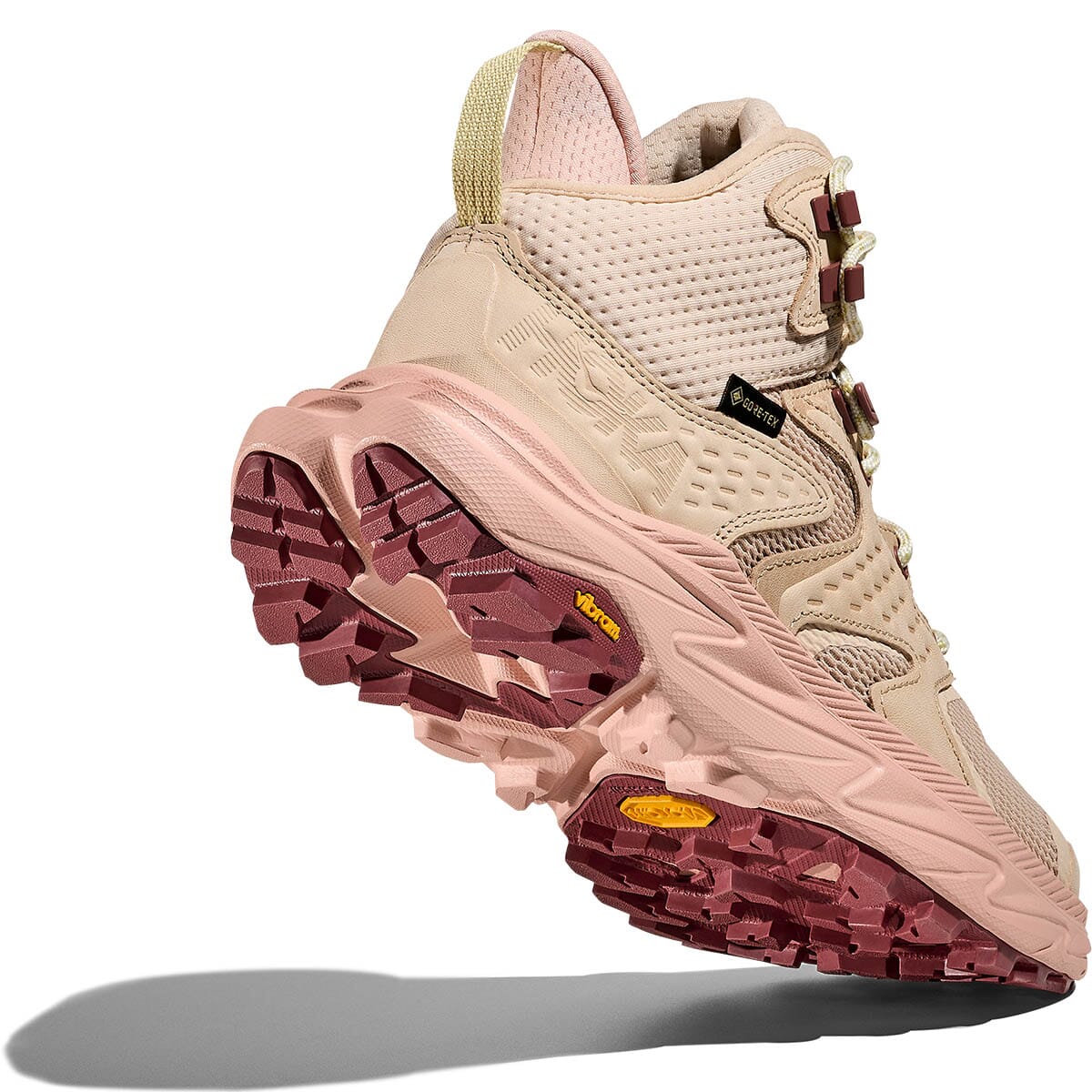 Hoka Women's Anacapa 2 Mid GTX Hiking Boots - Oak Rose Latte