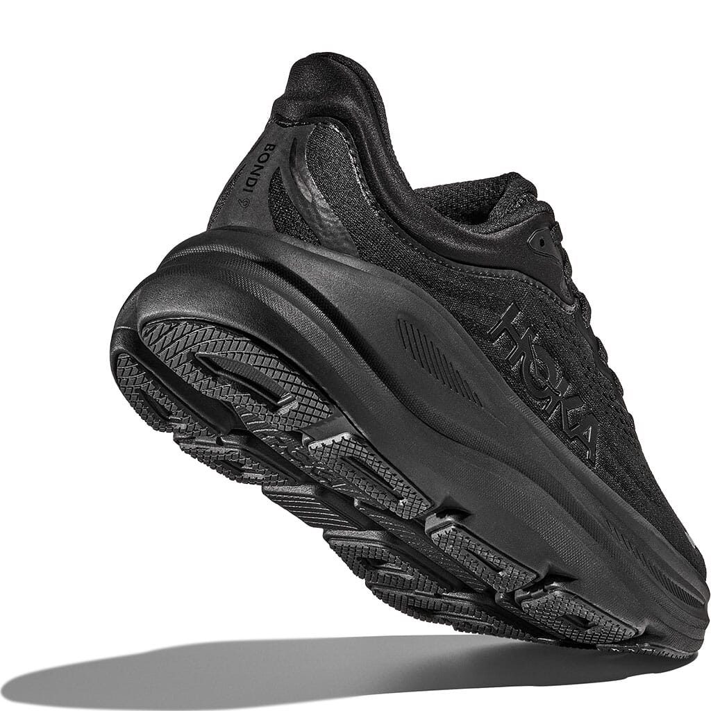 HOKA ONE ONE Bondi 9 ブラック スニーカー HOKA ONEONE スニーカー ONE ONE/ホカオネオネ Bondi 9「26.0