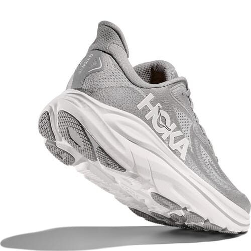 Hoka Clifton 10 Wide Men’s Running Shoes Gray White STLLR Size 8 2E Wide New w/ Hoka One One Clifton 10 Stellar Grey Sneakers 1162032 STLLR  main image 2