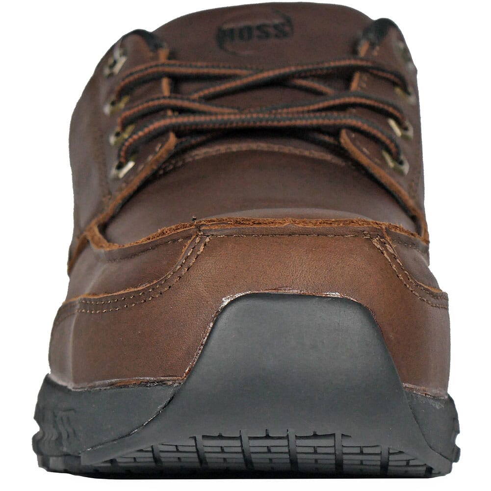 30241 Hoss Men's Stepper Ultra-Light Met Guard Safety Shoes - Brown