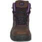 Hoss Women's Lily Safety Boots Brown/Purple Front