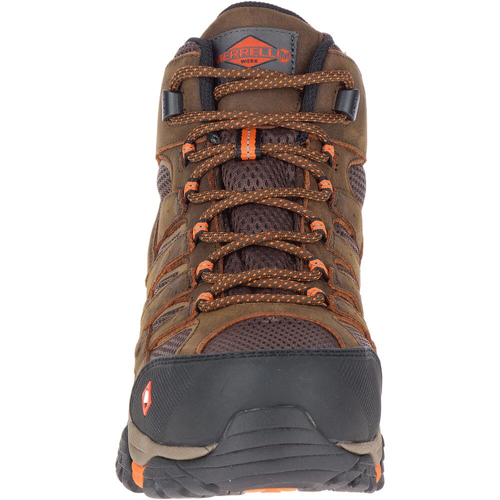 Merrell Men's Moab Vertex Vent Safety Boots - Clay