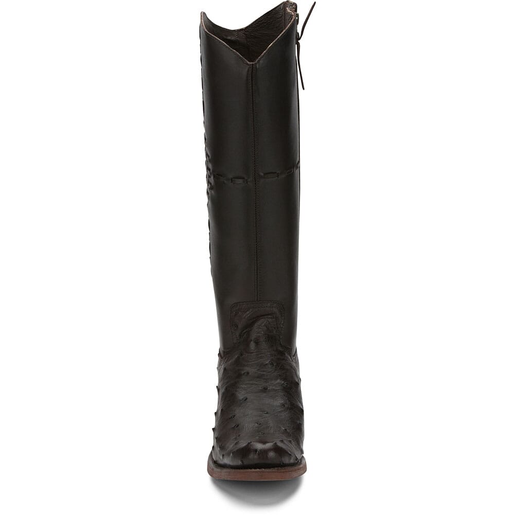 RML253 Justin Women's Mcalester Ostrich Casual Boots - Nicotine