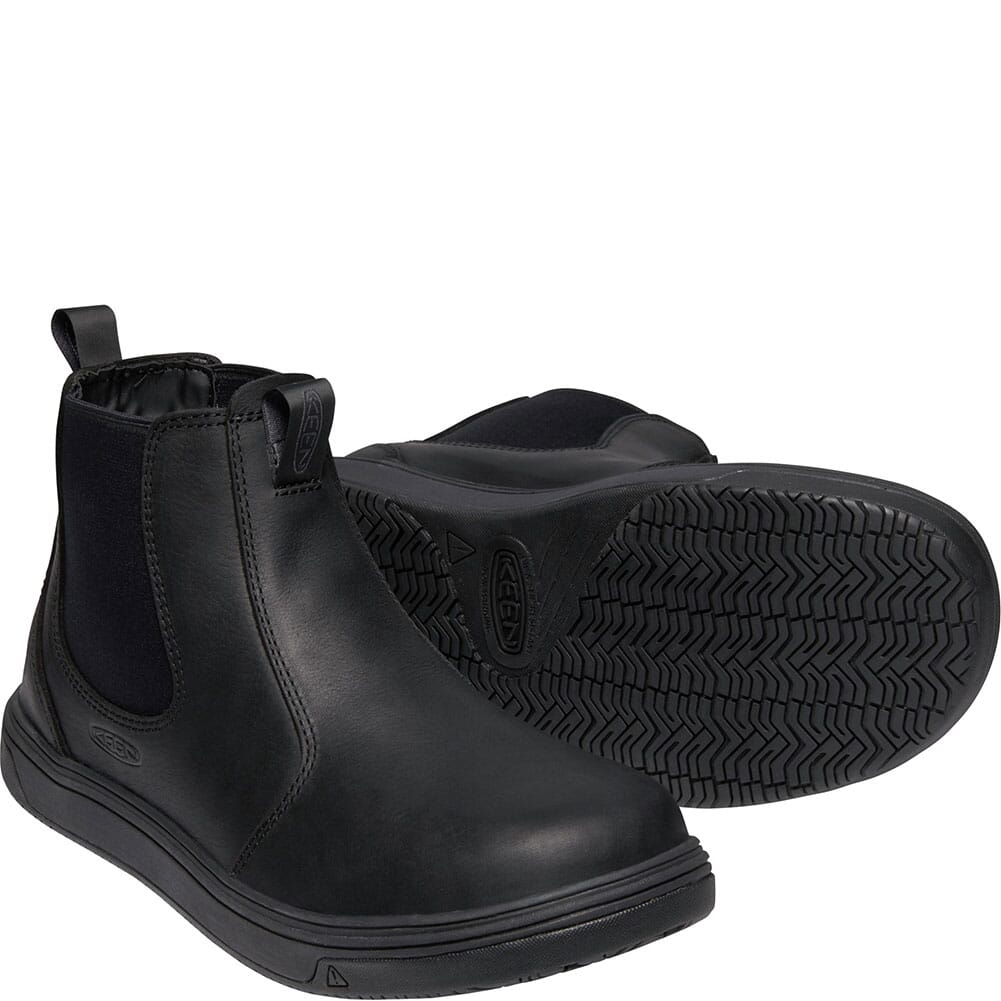 1021323 KEEN Utility Men's Kanteen Romeo Work Boots - Black