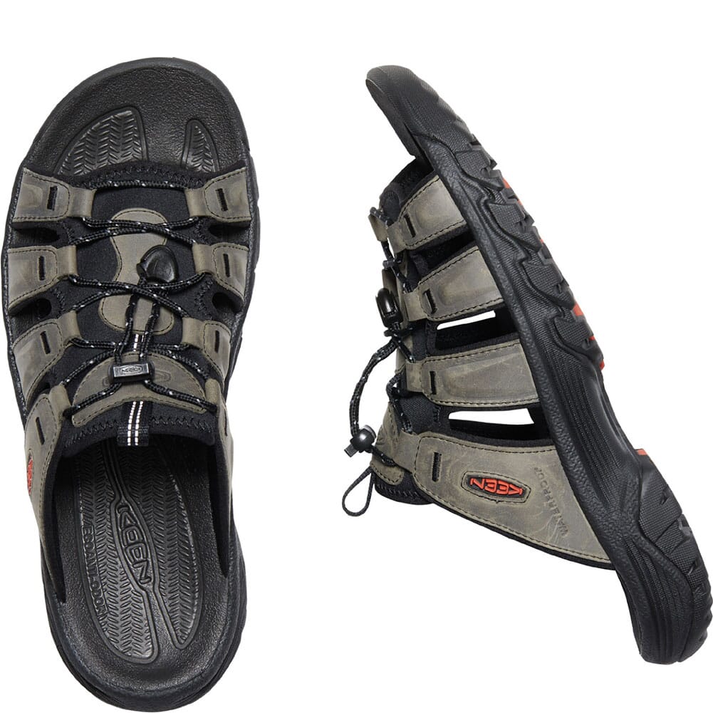 1022600 KEEN Men's Targhee III Slide Sandals - Grey/Black