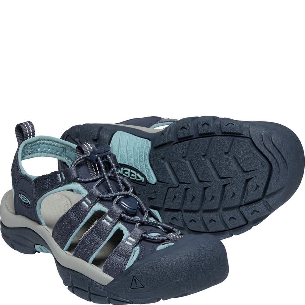 1022800 KEEN Women's Newport H2 Sandals - Navy/Smoke Blue