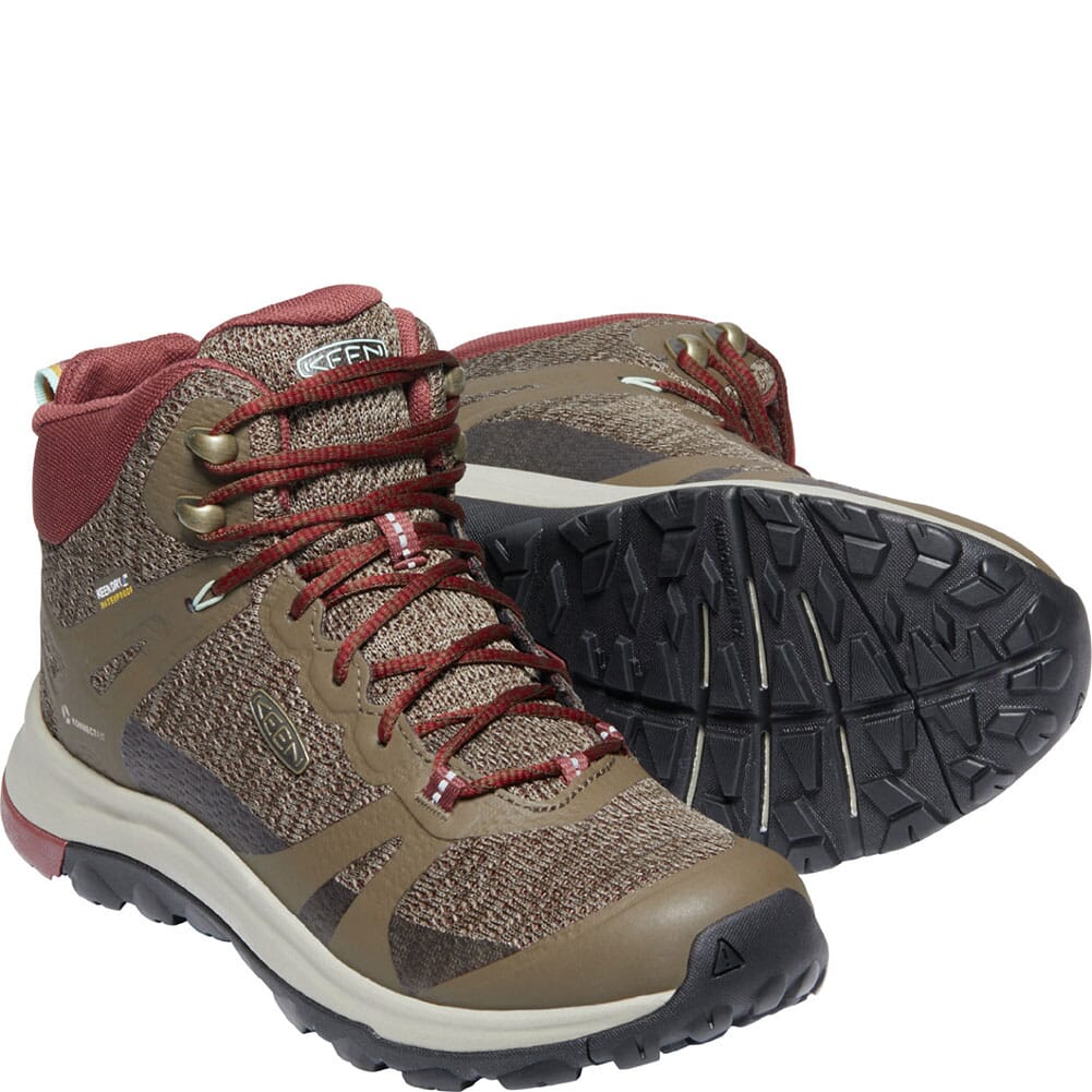 1023497 KEEN Women's Terradora II WP Hiking Boots - Canteen/Andorra