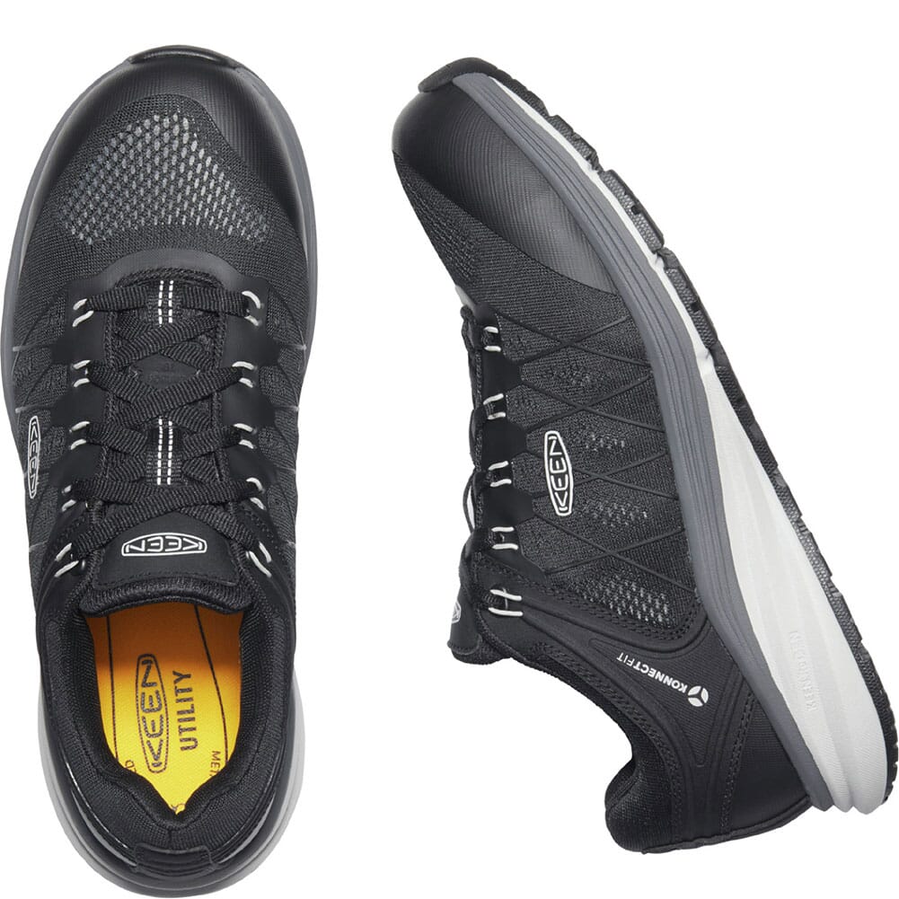 1024584 KEEN Utility Men's Vista Energy EH Safety Shoes - Vapor/Black