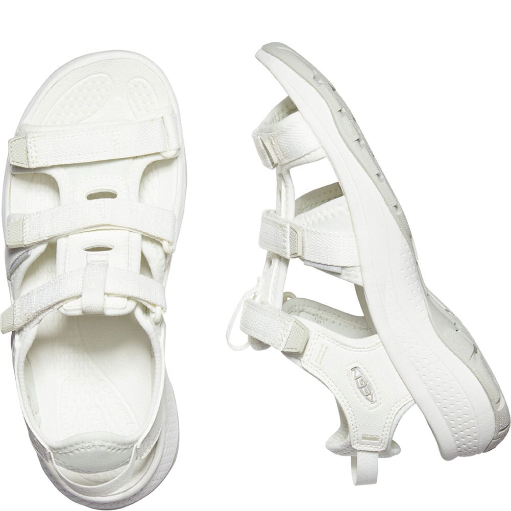 1024870 KEEN Women's Astoria West Open Toe Sandals - White