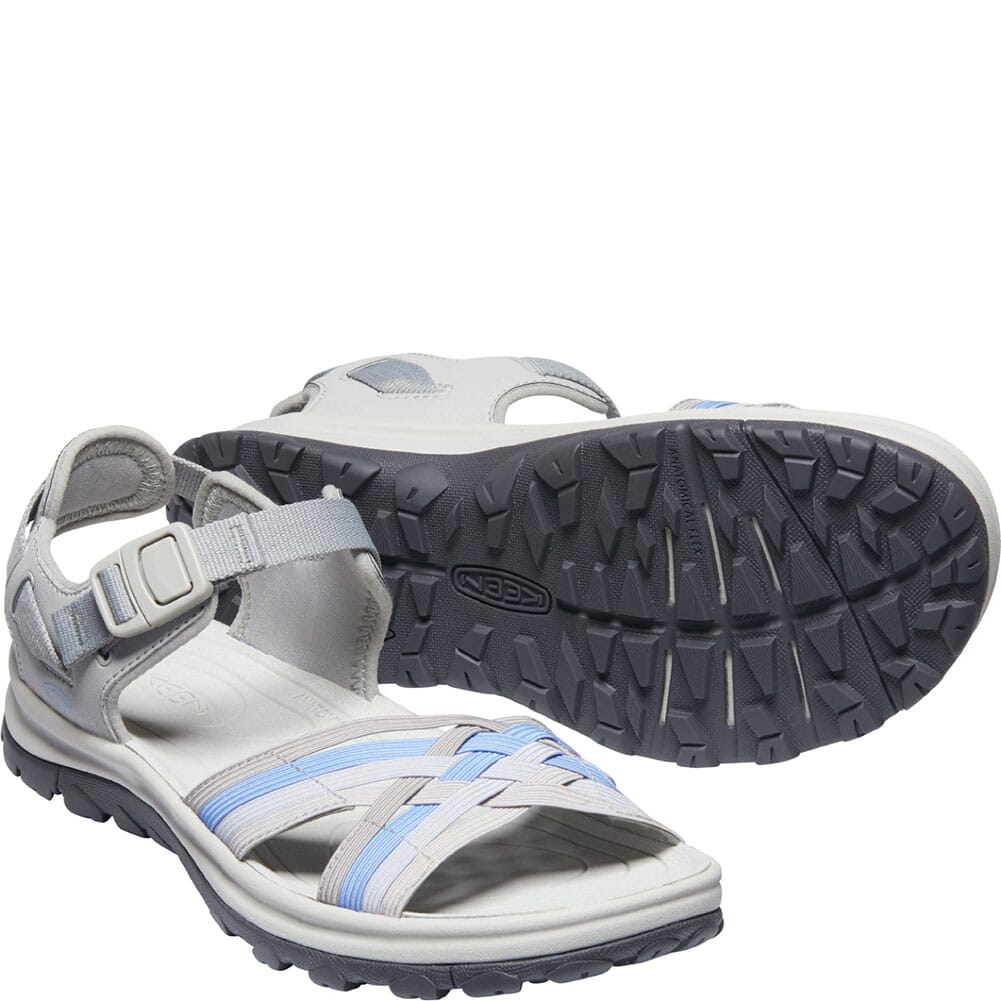 1024878 KEEN Women's Terradora II Strappy Open-Toe Sandals - Grey