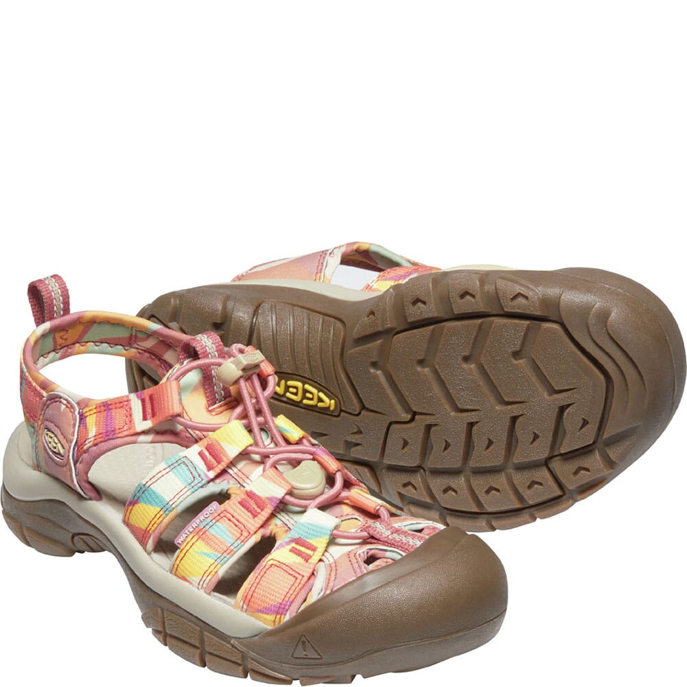 1025027 KEEN Women's Newport H2 Sandals - Brick Dust/Multi