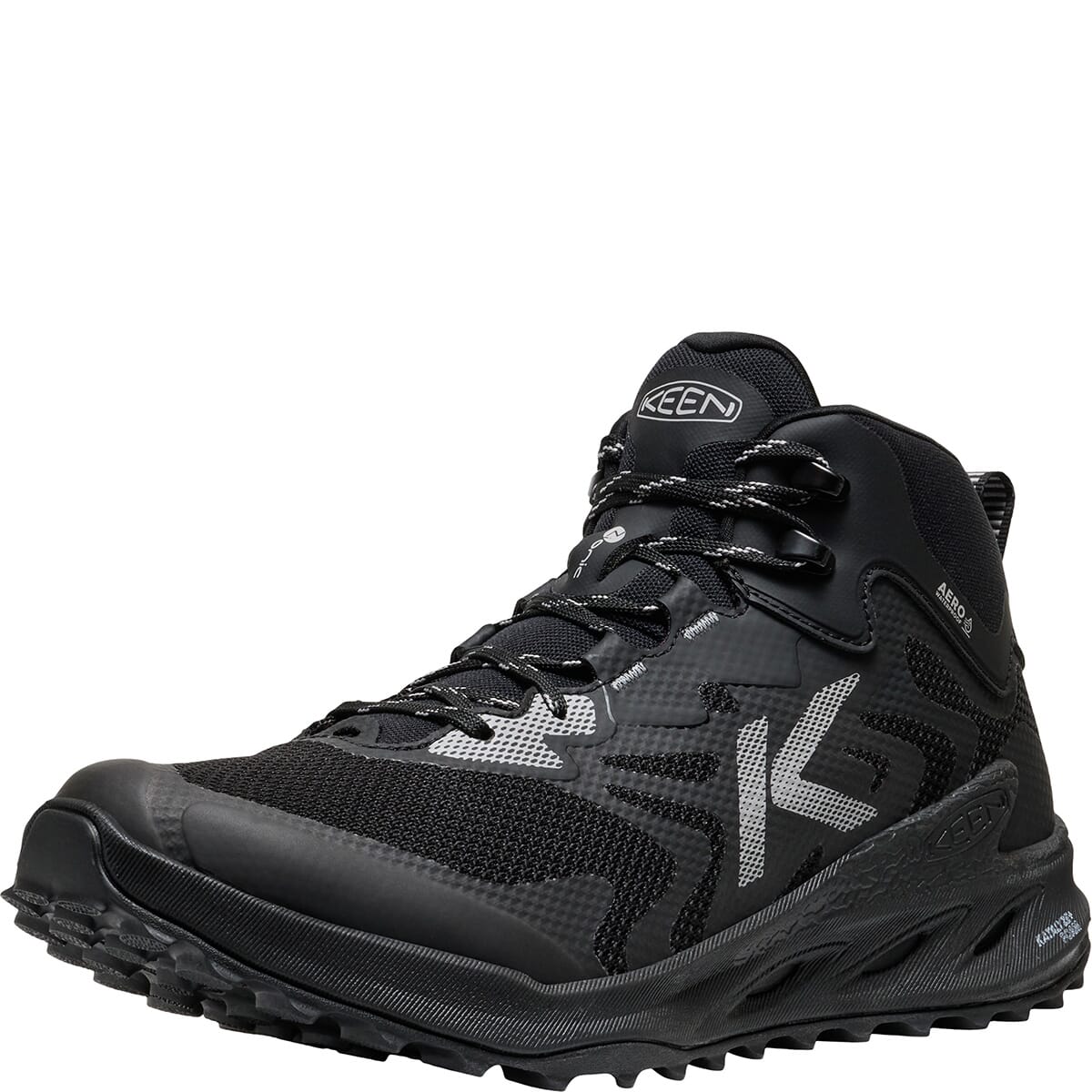 KEEN Men's Zionic NXT WP Mid Hiking Shoes - Triple Black