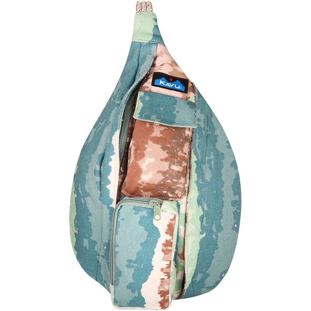 Kavu Women's Mini Cotton Canvas Rope Bag Rio Tie Dye elliottsboots
