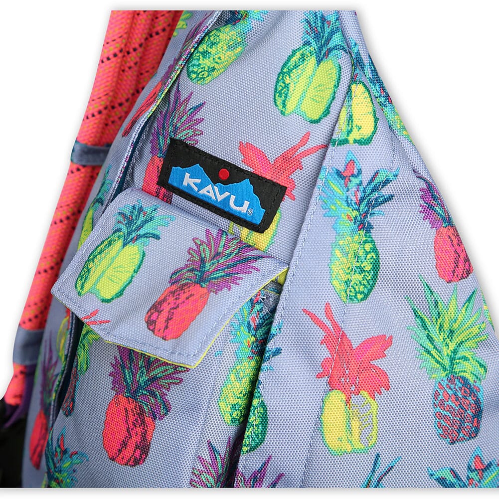 944-1417 Kavu Women's Rope Sling Bag - Pineapple Pop