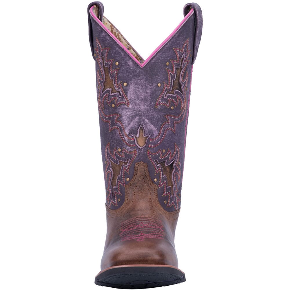 Laredo Women's Lola Western Boots - Tan/Purple