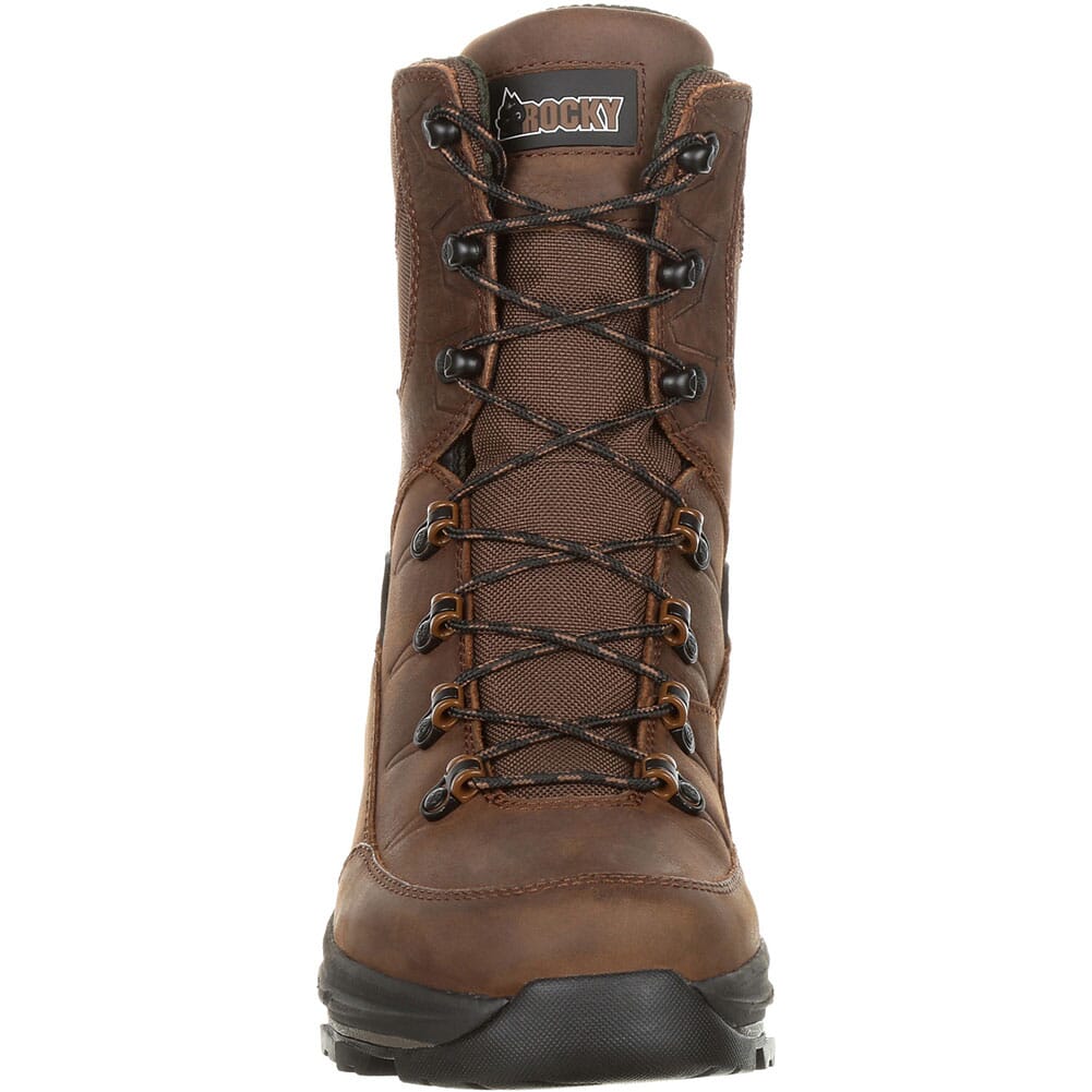Rocky Men's Grizzly WP Insulated Hunting Boots - Dark Brown | elliottsboots
