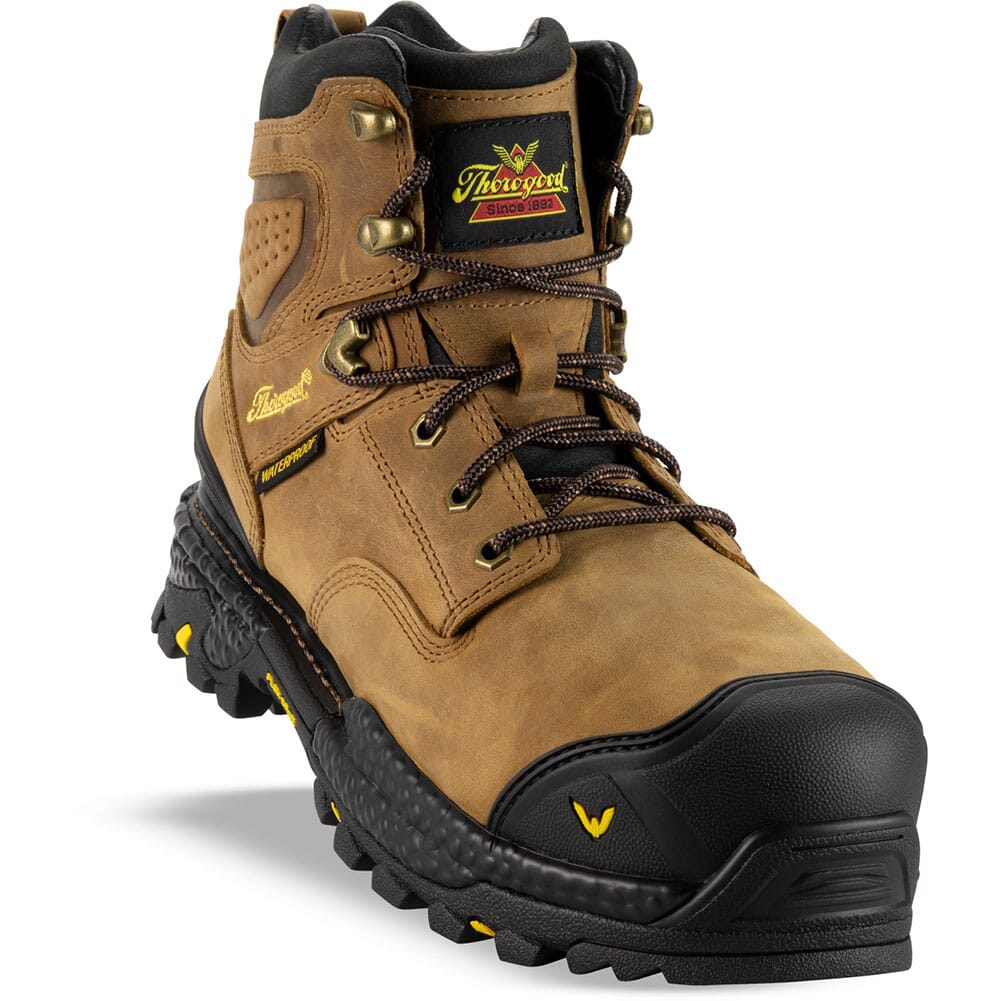 804-3416 Thorogood Men's Infinity FD Safety Boots - Butterscotch