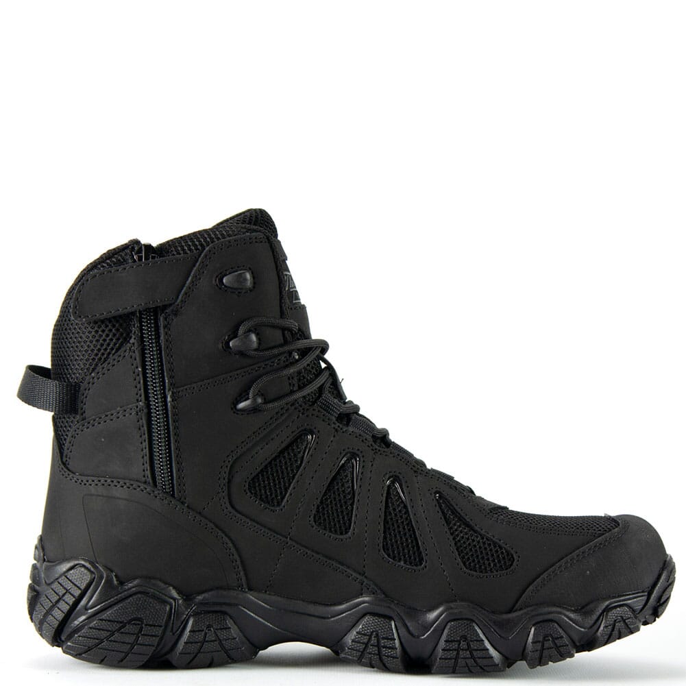 804-6290 Thorogood Men's Crosstrex Series Side Zip Safety Boots - Black