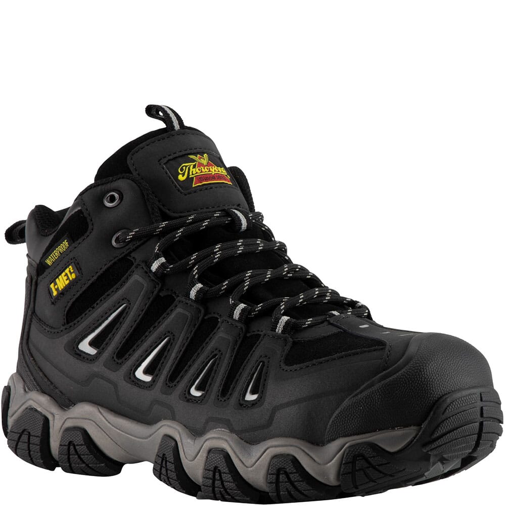804-6490 Thorogood Men's Crosstrex I-MET² Safety Boots - Black