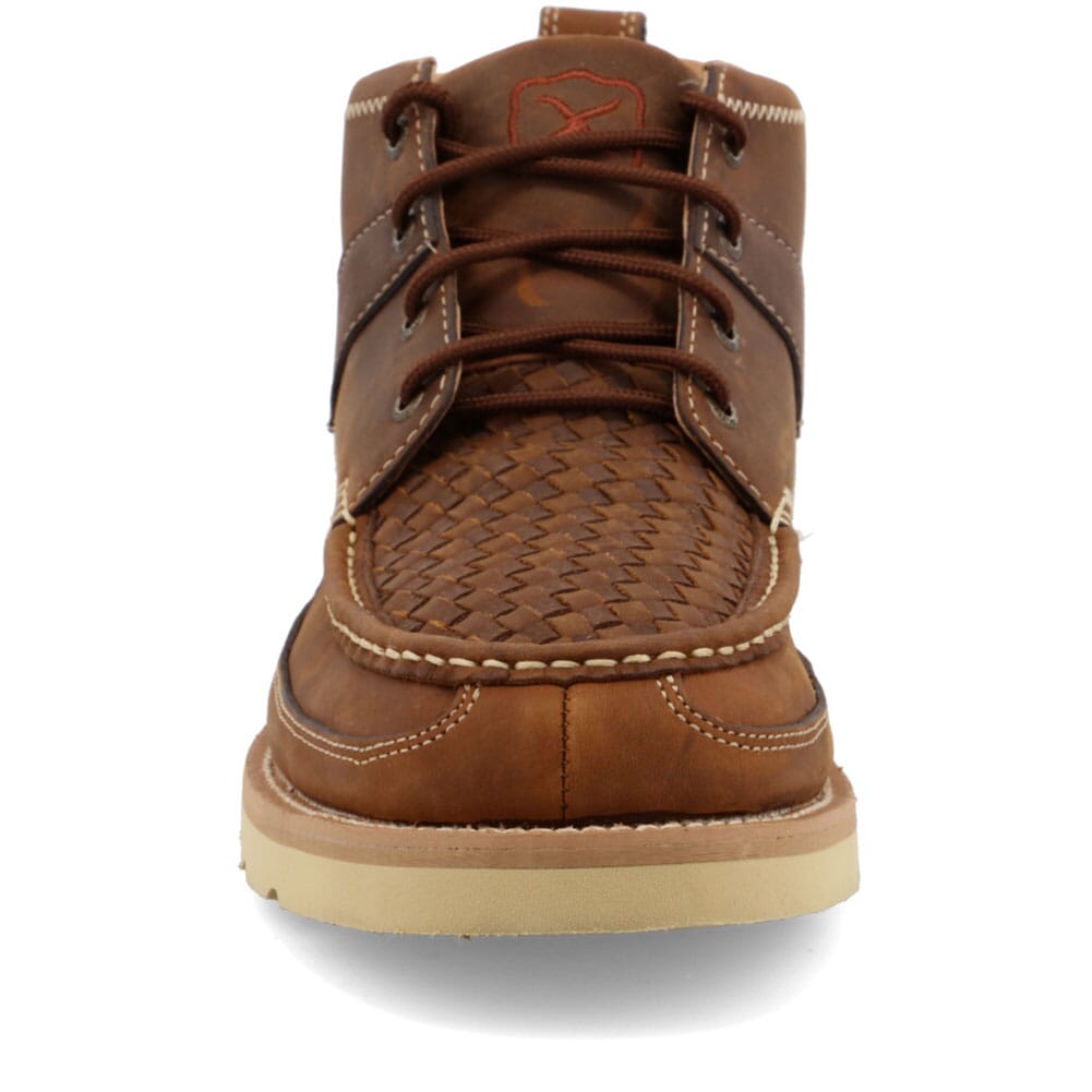 MCA0032 Twisted X Men's Wedge Sole Casual Shoes - Woven Saddle