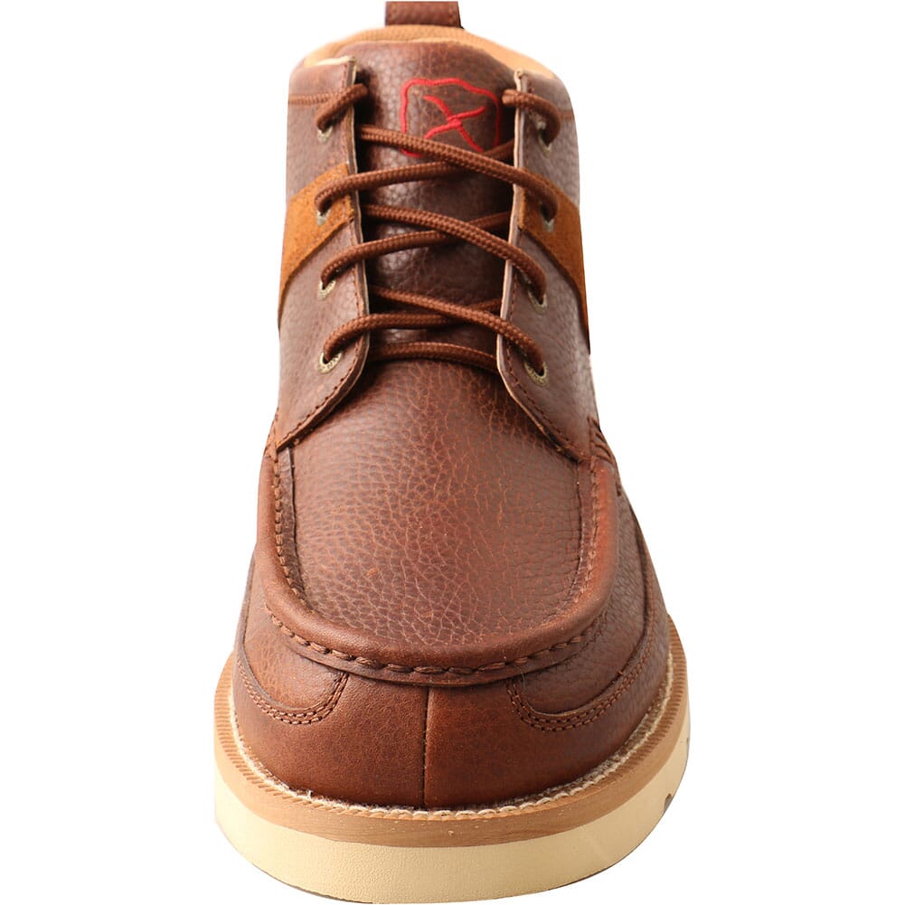 Twisted X Men's Chelsea Wedge Safety Boots Cinnamon elliottsboots