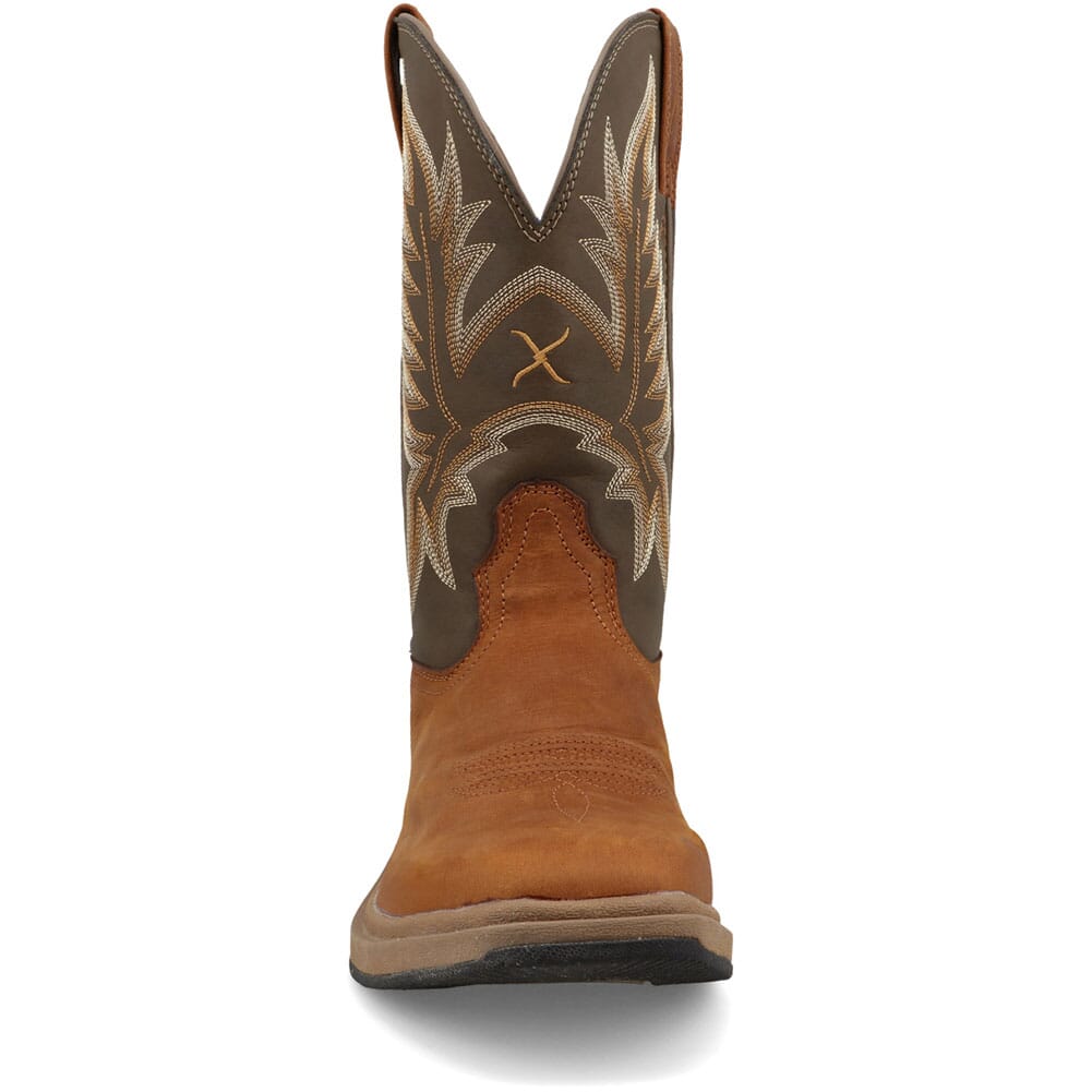 MUL0002 Twisted X Men's Ultralite X Western Boots - Tawny Brown