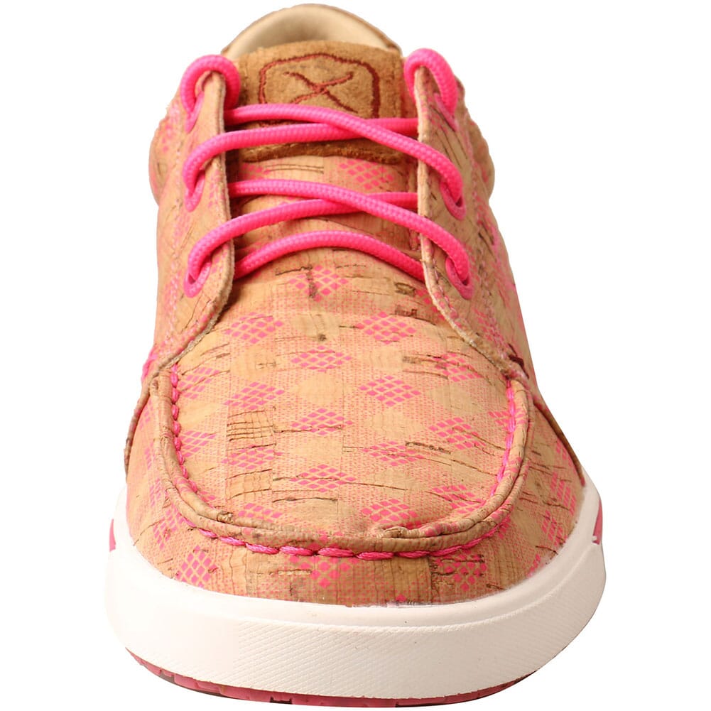 WCA0034 Twisted X Women's Kicks Casual Shoes - Tan/Pink