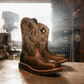 Wolverine Men's Rancher Pro HyperRest Pull-On Work Boots front view