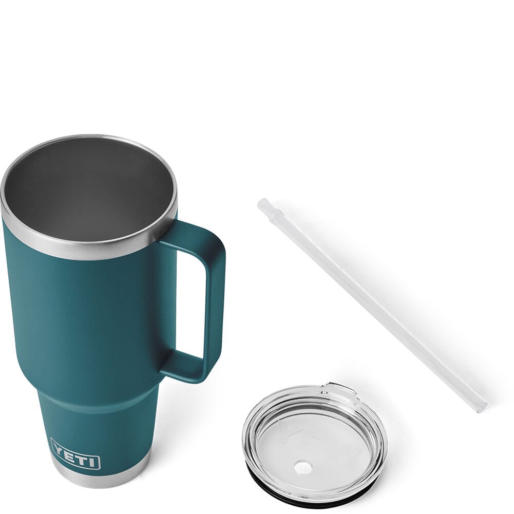 Yeti Rambler 42 oz Straw Mug - Agave Teal | elliottsboots