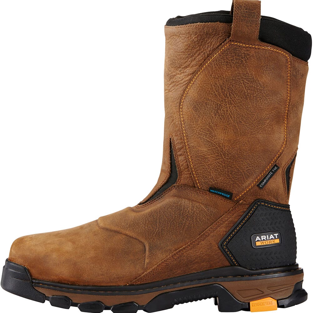 Ariat Men's Intrepid H2O Safety Boots - Brown