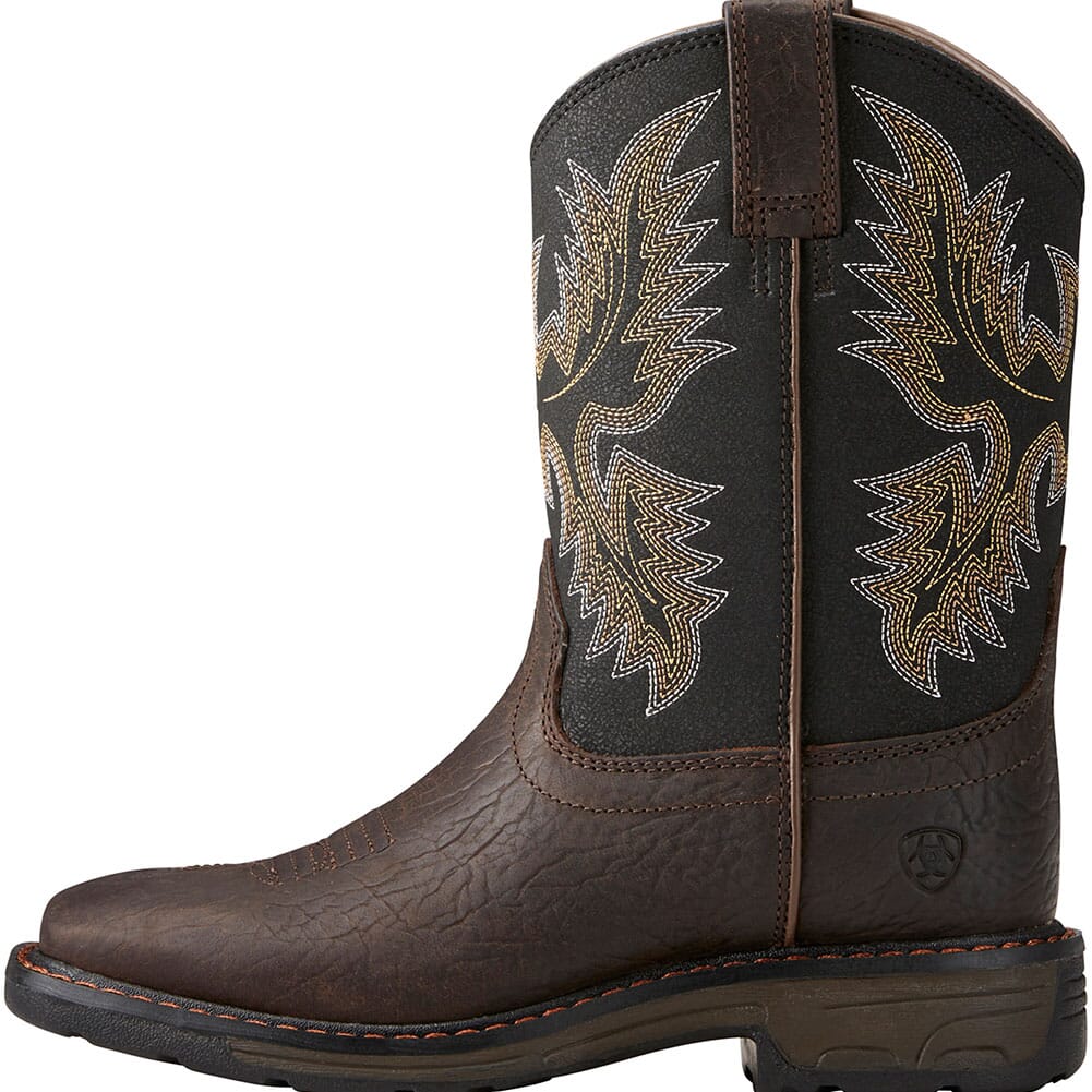 Ariat Kid's Workhog Western Boots - Brown
