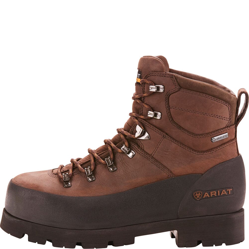 Ariat Men's Linesman Ridge Safety Boots - Bitter Brown