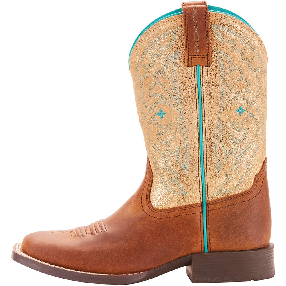 Ariat Kid's Heritage Southwestern Western Boots - Brown