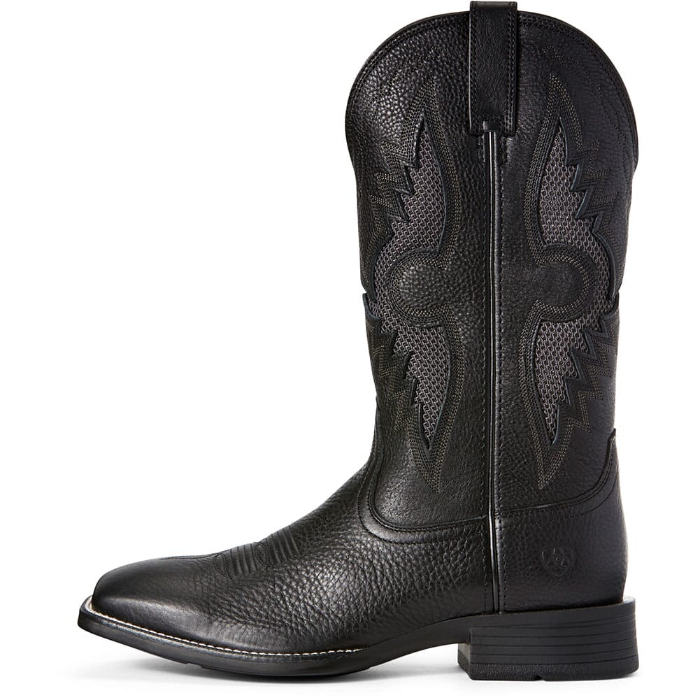 Ariat Men's Solado VentTEK Western Boots - Black Carbon