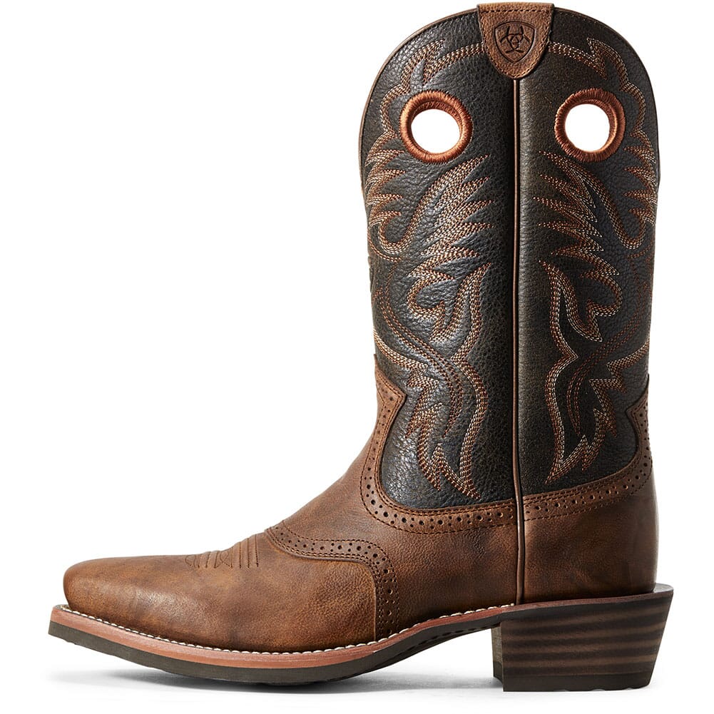 Ariat Kid's Heritage Stockman Western Boots - Distressed Brown