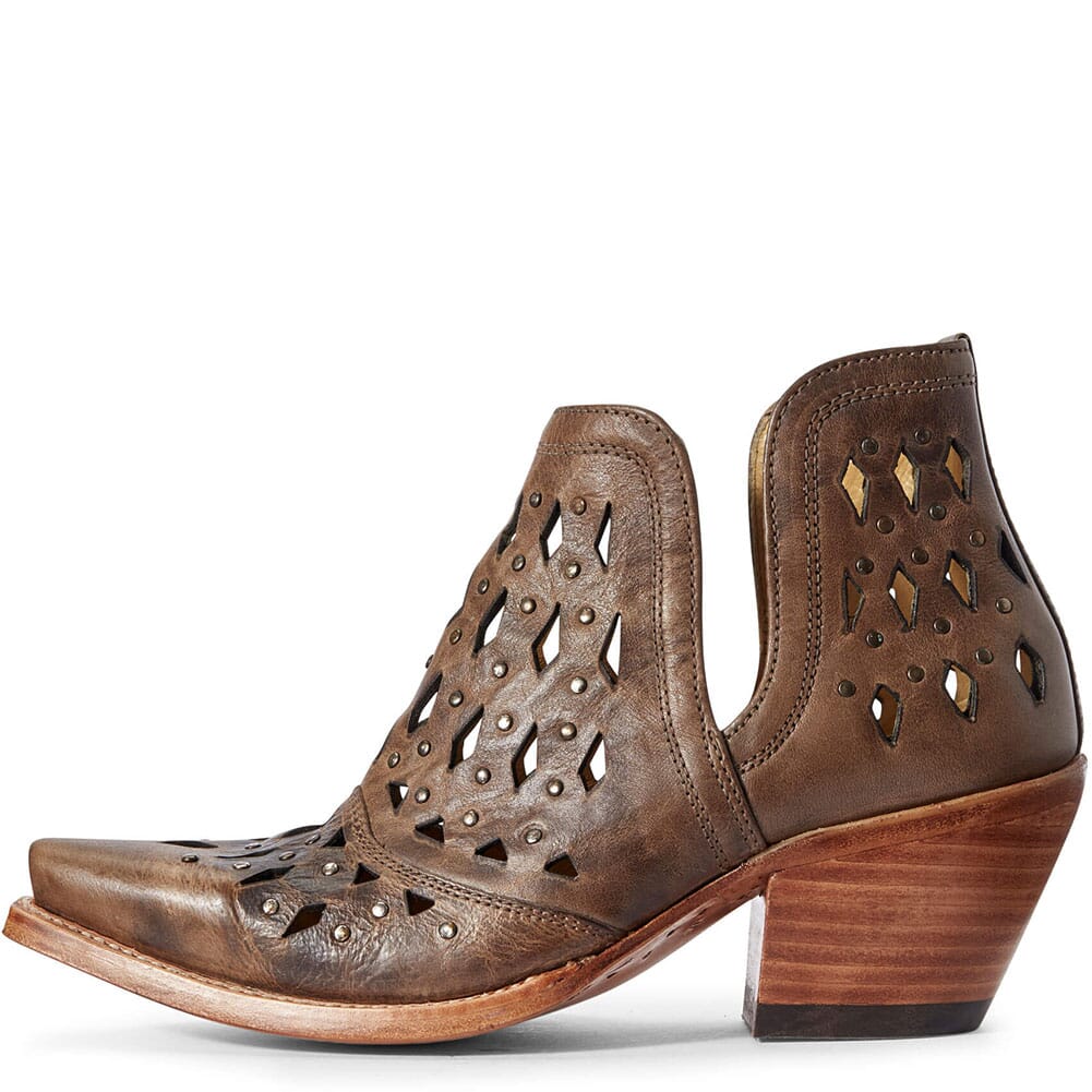 Ariat Women's Dixon Studded Western Boots - Ash Brown
