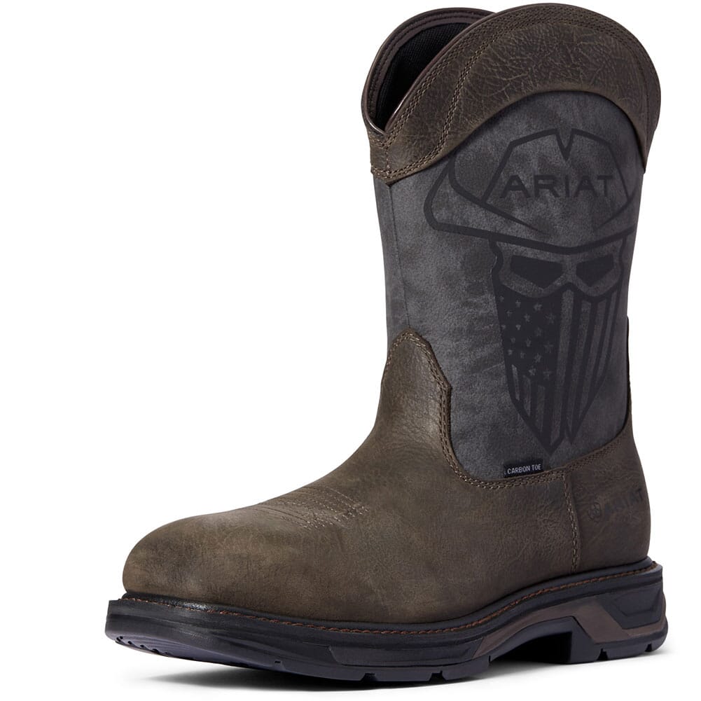 10038223 Ariat Men's WorkHog XT Incognito Safety Boots - Iron Coffee