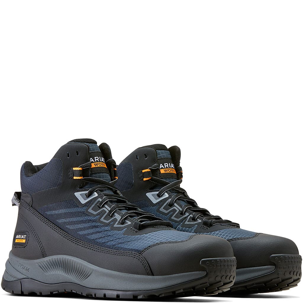 Ariat Men's Outpace Shift Mid Safety Boots - Dark Shadow