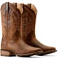 10051039 Ariat Women's Olena Leather Western Boots - Sassy Brown