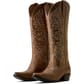 Ariat Women's Calera X Toe Western Boots - Waxed Taupe