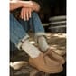 1027274 Birkenstock Unisex Utti Lace Suede Casual Shoes - Gray Taupe