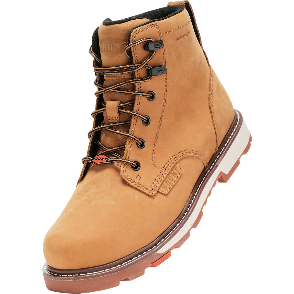 BRUNT Men's Sullivan Limited Edition Comp Toe Safety Boots - Wheat