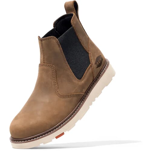 brunt tobacco ohman Men's EH SR Work Boots - Brown Pull on the Ohman in the morning and you’re going to stay comfortable all DON'T MISS OUT on these