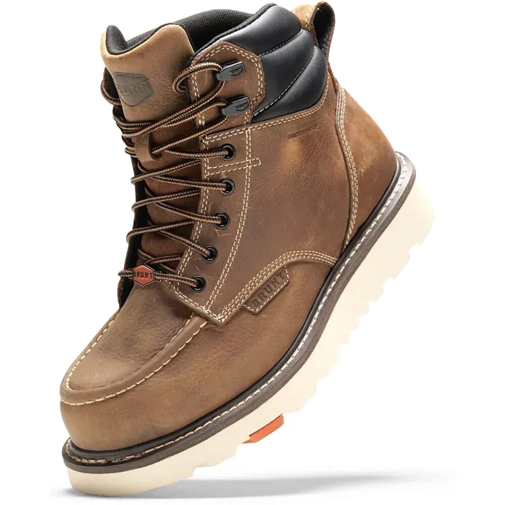 Brunt Men's Marin Welted WP EH SR Work Boots - Brown