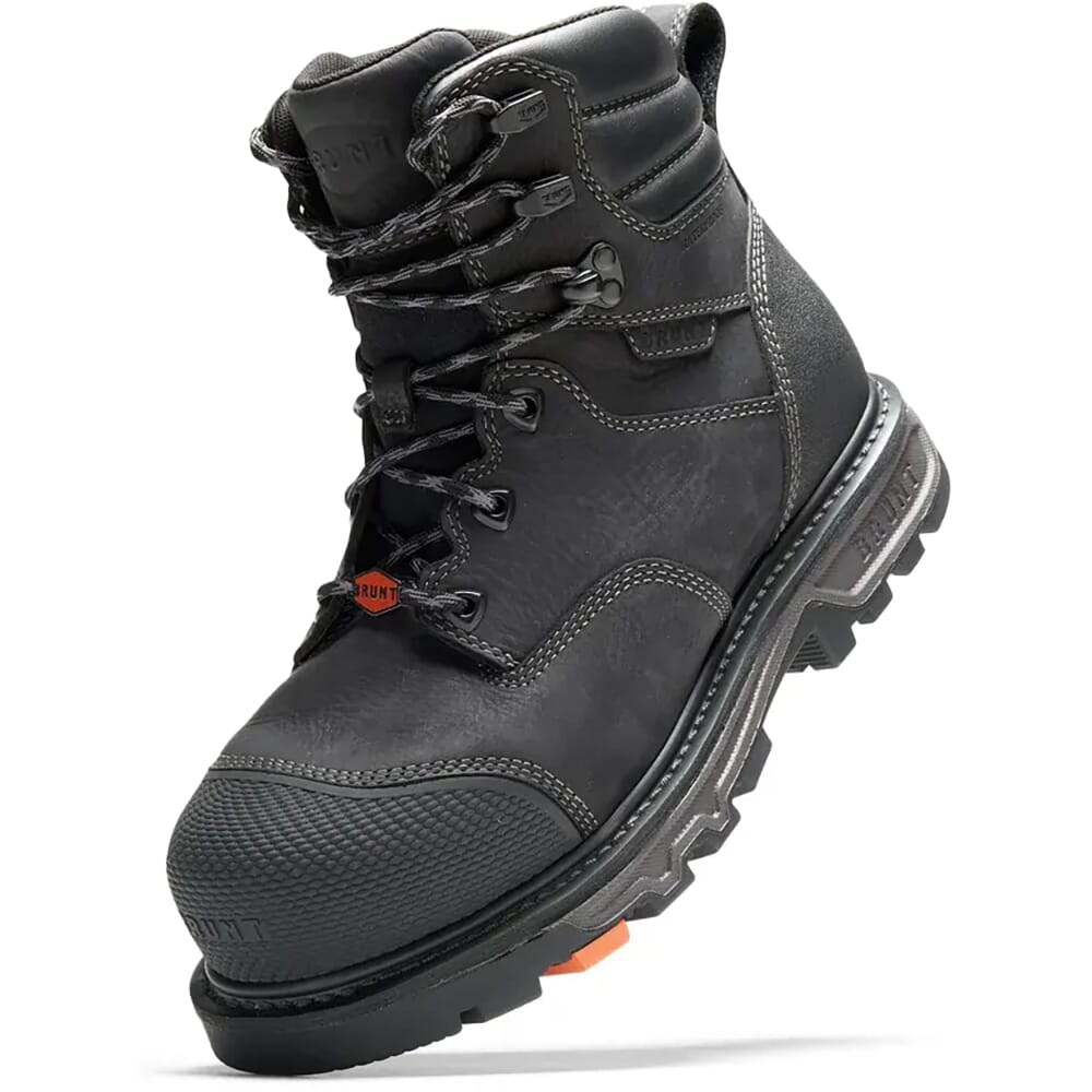 Brunt Men's Mulder WP CT EH Safety Boots - Black | elliottsboots