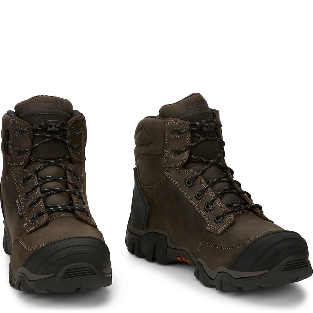 AE5004 Chippewa Men's Cross Terrain WP Insulated Safety Boots - Graphite
